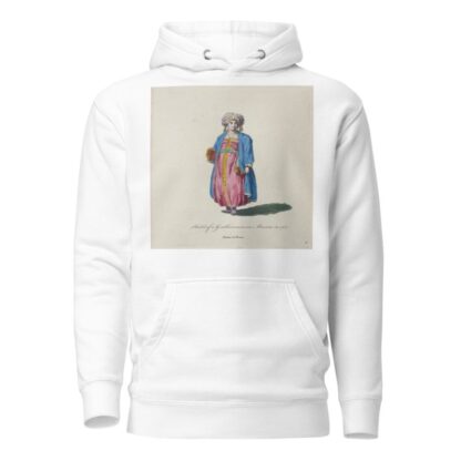 Habit of a gentlewoman in Moscow in 1768. Femme de Moscou. by Charles Grignion Hoodie