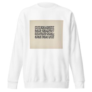 Beispiele kunstlerischer Schrift Pl.025 by Rudolf von Larisch Sweatshirt