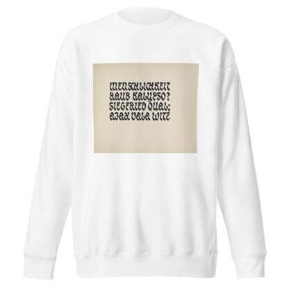 Beispiele kunstlerischer Schrift Pl.025 by Rudolf von Larisch Sweatshirt