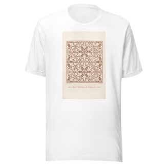 Marmor Mosaik als Wandbekleidung in der Moschee Gismahs zu Kairo 2 by Friedrich Maximilian Hessemer T-Shirt