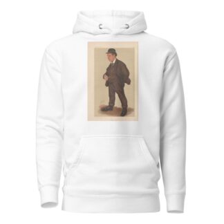 Sports, Miscellaneous; Rugby; ‘Rugby Union’, Mr. G. Rowland Hill, February 1, 1890 by Leslie Matthew Ward Hoodie
