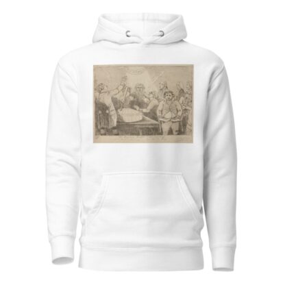 The regency twelfth cake not cut up by James Sayers Hoodie