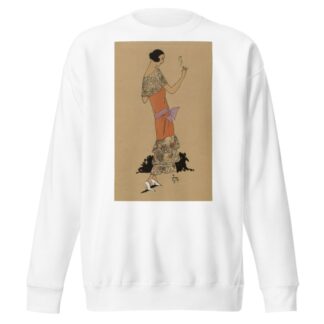 NONCHALANCE. – Une robe de velours…. by Anonymous Sweatshirt