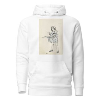 Meisje met een doek by Miep de Feijter Hoodie