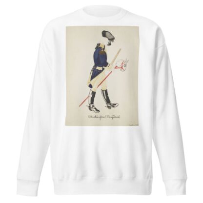Valley Forge: Washington at the Masquerade by Dorothe van Dunker Sweatshirt