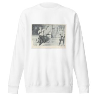 The fallen star by Charles Dana Gibson Sweatshirt