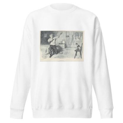 The fallen star by Charles Dana Gibson Sweatshirt