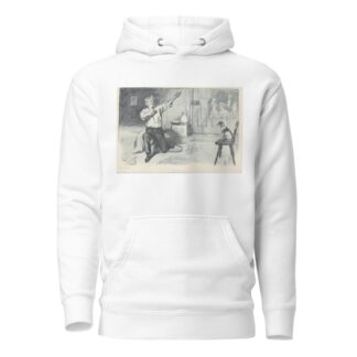The fallen star by Charles Dana Gibson Hoodie