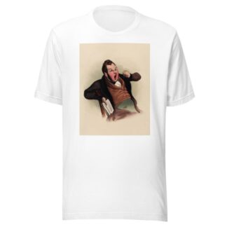 Voilà une lecture amusante What a delightful reading by Charles-Joseph Traviès de Villers T-Shirt