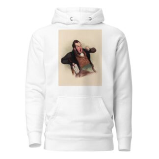 Voilà une lecture amusante What a delightful reading by Charles-Joseph Traviès de Villers Hoodie