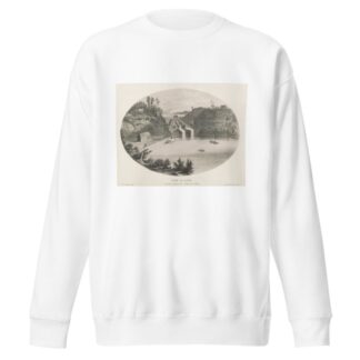 View of locks by John H. Bufford's & Sons Sweatshirt