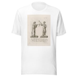 Due Fanciulli in marmo, sopra la Ringhira del Vivaio grande all’Isolotto in Boboli by Gaetano Vascellini T-Shirt