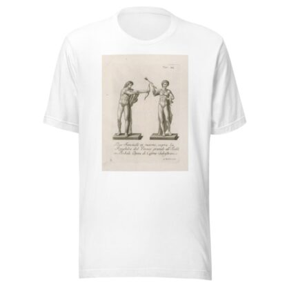 Due Fanciulli in marmo, sopra la Ringhira del Vivaio grande all’Isolotto in Boboli by Gaetano Vascellini T-Shirt
