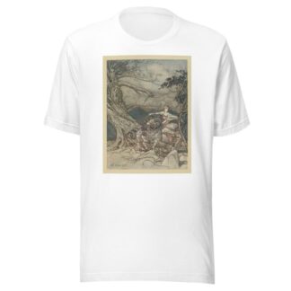 Fricka approaches in anger by Arthur Rackham T-Shirt