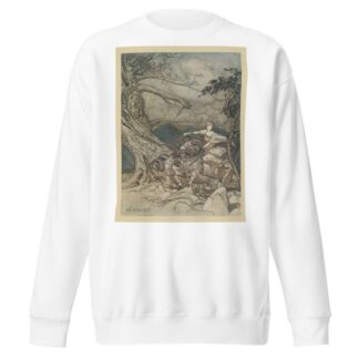 Fricka approaches in anger by Arthur Rackham Sweatshirt