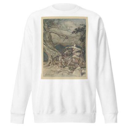 Fricka approaches in anger by Arthur Rackham Sweatshirt