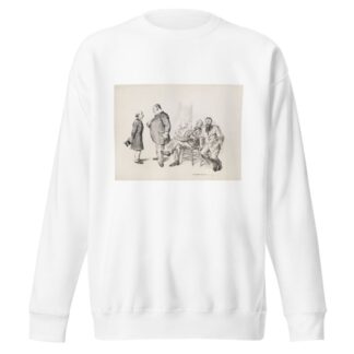 At the Employment Agency by William Henry Walker Sweatshirt