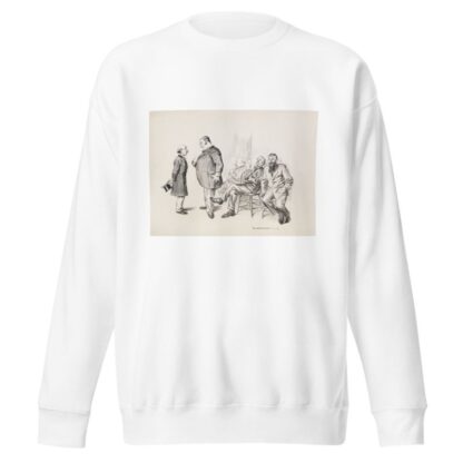 At the Employment Agency by William Henry Walker Sweatshirt