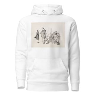 At the Employment Agency by William Henry Walker Hoodie