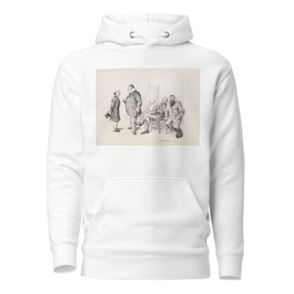 At the Employment Agency by William Henry Walker Hoodie