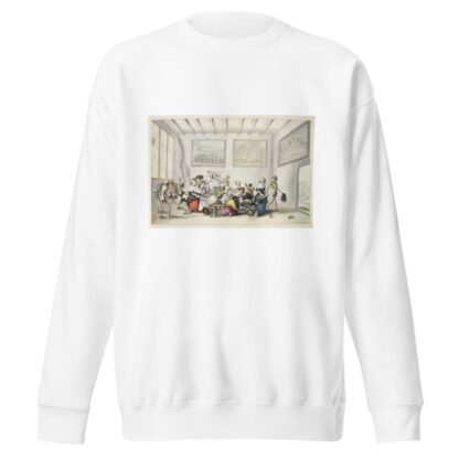 Vrolijk gezelschap dat door de dood wordt gestoord by Gesina ter Borch Sweatshirt