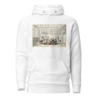 Vrolijk gezelschap dat door de dood wordt gestoord by Gesina ter Borch Hoodie