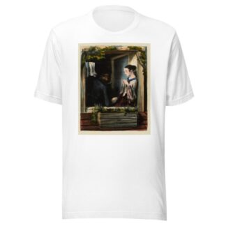 Il fait son droit. by Paul Gavarni T-Shirt