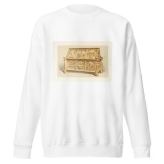 Chasse, or Reliquary, of the Fifteenth Century, in Carved and Gilded Wood by John Charles Robinson Sweatshirt