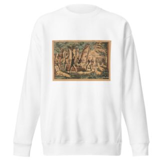 Soldiers burial by Gibson & Co. Lith Sweatshirt