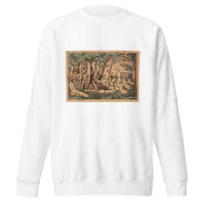 Soldiers burial by Gibson & Co. Lith Sweatshirt