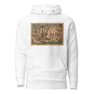 Soldiers burial by Gibson & Co. Lith Hoodie