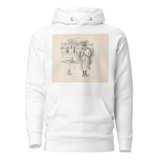 An April Fool Sketch. by J. Campbel Phillips Hoodie