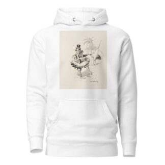 A black man in native dress laughs at another who has mixed native with Western dress. by William Henry Walker Hoodie
