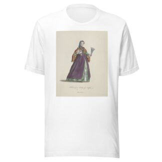 Habit of a lady of Naples. Fille de Naples. by Charles Grignion T-Shirt