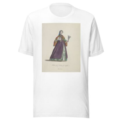 Habit of a lady of Naples. Fille de Naples. by Charles Grignion T-Shirt