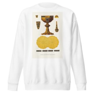 Kubok tsaria Mikhaila Feodorovicha by Fedor Grigoryevich Solntsev Sweatshirt