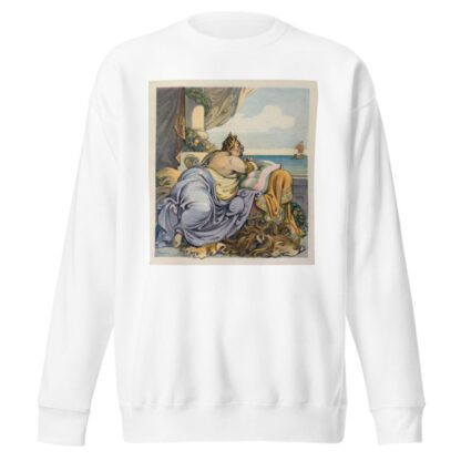 Big Bill Dido and the sailing of Aeneas by Udo Keppler Sweatshirt