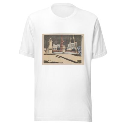 Shinjuku at Night, from the series ‘Recollections of Tokyo’ by Maekawa Senpan T-Shirt
