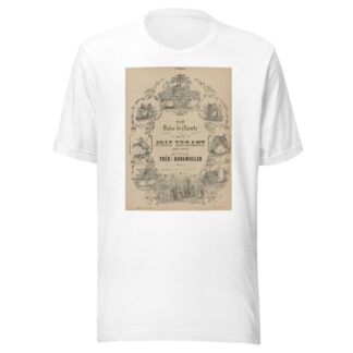 Grande valse brillante sur le Juif errant, opéra de Halévy, pour piano par Fréd.ic Burgmuller, 3e édition by Victor Coindre T-Shirt