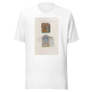 Pierre Salmon prèsentant à Charles VI, son livre intiulé; des maximes royales & [….] by Nicolas Xavier Willemin T-Shirt