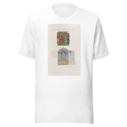 Pierre Salmon prèsentant à Charles VI, son livre intiulé; des maximes royales & [….] by Nicolas Xavier Willemin T-Shirt