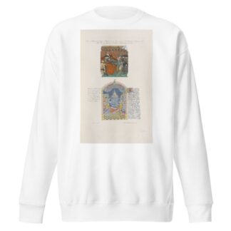 Pierre Salmon prèsentant à Charles VI, son livre intiulé; des maximes royales & [….] by Nicolas Xavier Willemin Sweatshirt