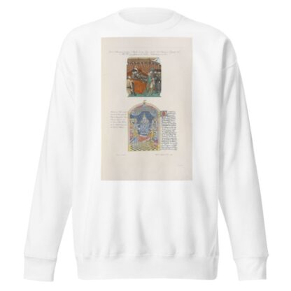 Pierre Salmon prèsentant à Charles VI, son livre intiulé; des maximes royales & [….] by Nicolas Xavier Willemin Sweatshirt