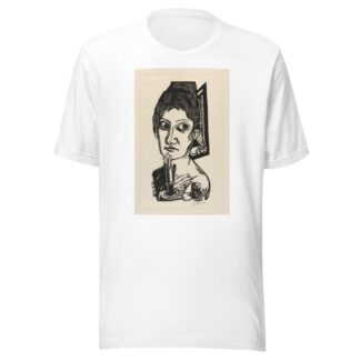Woman with Candle by Max Beckmann T-Shirt
