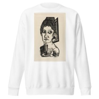 Woman with Candle by Max Beckmann Sweatshirt
