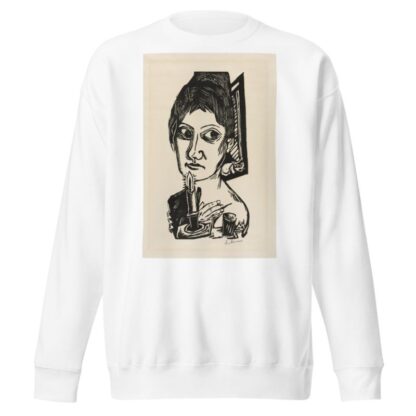 Woman with Candle by Max Beckmann Sweatshirt