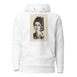 Woman with Candle by Max Beckmann Hoodie