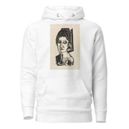 Woman with Candle by Max Beckmann Hoodie