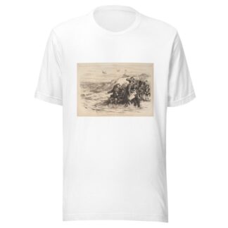 Our modern Canute at Long Branch by Thomas Nast T-Shirt