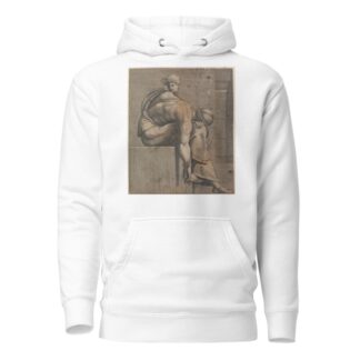 Ancestor of Christ from Abiah Lunette by Adamo Scultori Hoodie